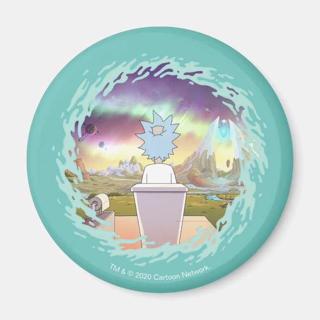 RICK AND MORTY™ | Rick's Private Place Magnet (Front)