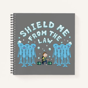 RICK AND MORTY™   Shield Me From The Law Notebook