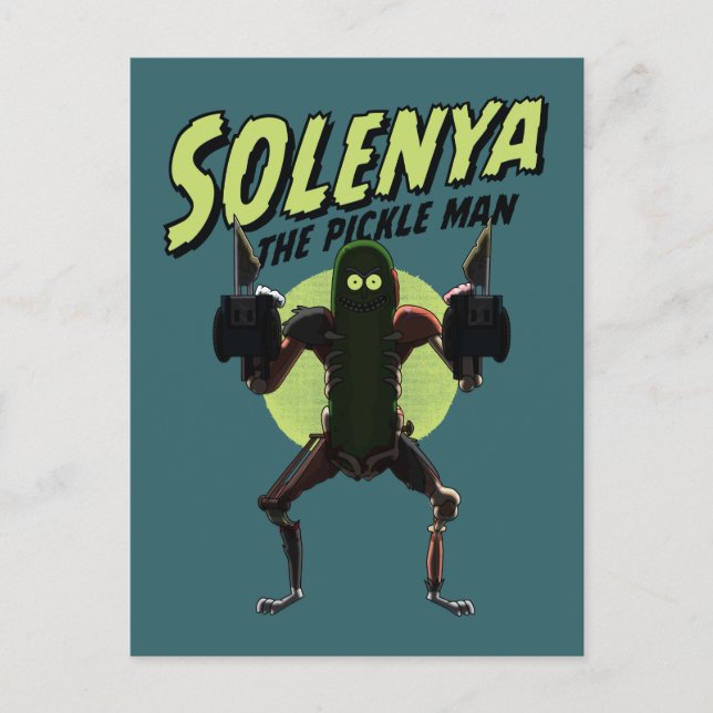 RICK AND MORTY™ | Solenya - The Pickle Man Invitation Postcard (Front)