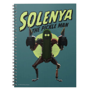 RICK AND MORTY™   Solenya - The Pickle Man Notebook
