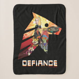 RICK AND MORTY™   Space Beth Defiance Crew Sherpa Blanket