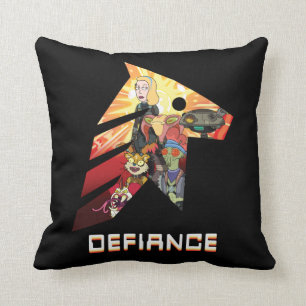 RICK AND MORTY™   Space Beth Defiance Crew Throw Pillow