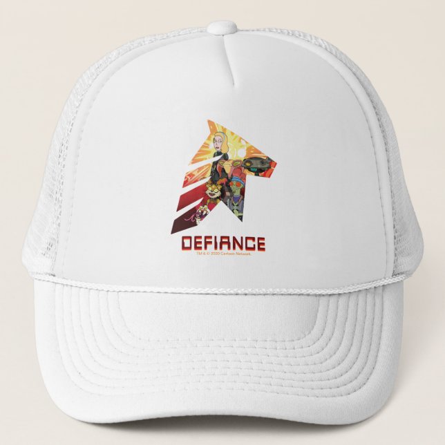 RICK AND MORTY™ | Space Beth Defiance Crew Trucker Hat (Front)