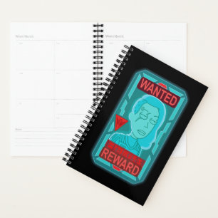 RICK AND MORTY™   Space Beth Wanted Poster Planner