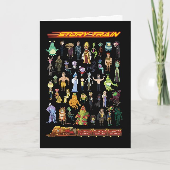 RICK AND MORTY™ | Story Train Card (Front)