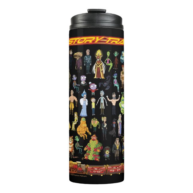 RICK AND MORTY™ | Story Train Thermal Tumbler (Front)