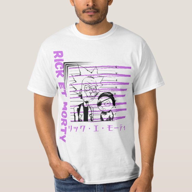 rick and morty T-Shirt (Front)