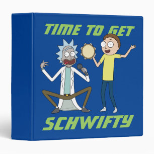 RICK AND MORTY™ Time To Get Schwifty Binder