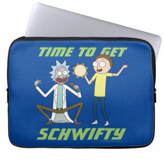 RICK AND MORTY™ | Time To Get Schwifty Laptop Sleeve