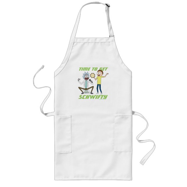 RICK AND MORTY™ | Time To Get Schwifty Long Apron (Front)