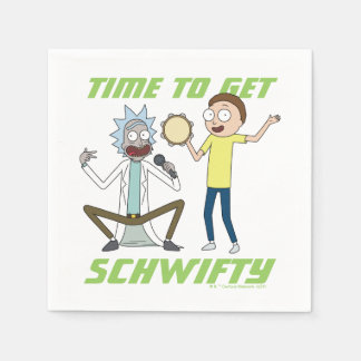 RICK AND MORTY™ | Time To Get Schwifty Napkin