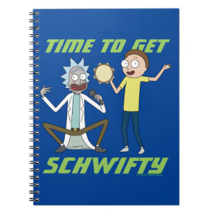 RICK AND MORTY™   Time To Get Schwifty Notebook