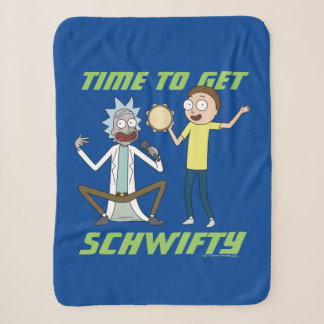RICK AND MORTY™ | Time To Get Schwifty Sherpa Blanket