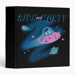 RICK AND MORTY™   Traveling Through Space Binder