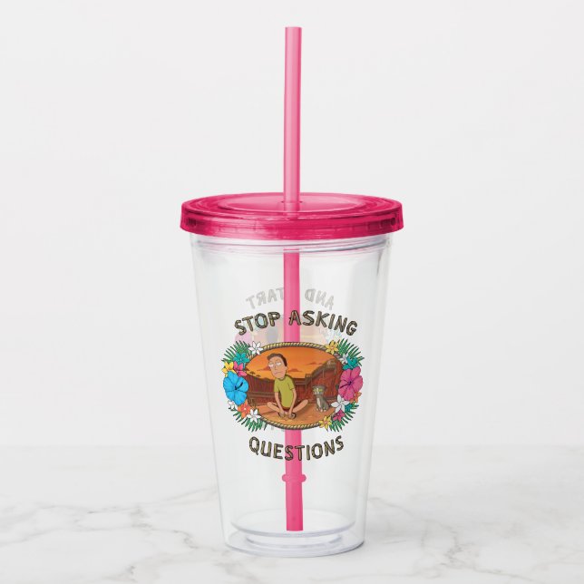 RICK AND MORTY™ | Why Not Have Fun Acrylic Tumbler (Front)