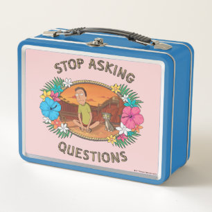RICK AND MORTY™   Why Not Have Fun Metal Lunch Box