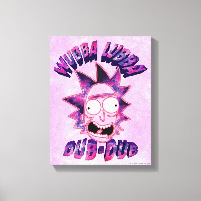 RICK AND MORTY™ | Wubba Lubba Dub-Dub Canvas Print (Front)