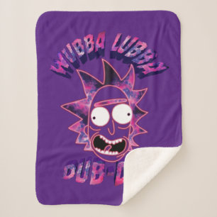 RICK AND MORTY™   Wubba Lubba Dub-Dub Sherpa Blanket