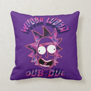 RICK AND MORTY™   Wubba Lubba Dub-Dub Throw Pillow