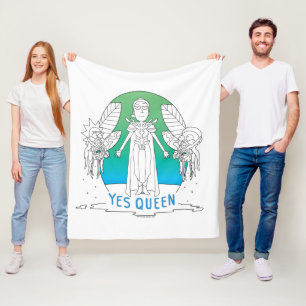 RICK AND MORTY™   Yes Queen Fleece Blanket