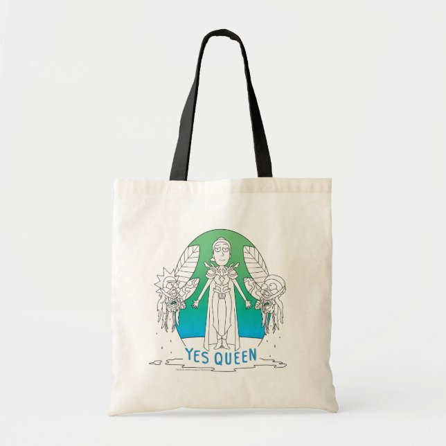 RICK AND MORTY™ | Yes Queen Tote Bag (Front)
