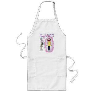 RICK AND MORTY™   You Live With The Consequences Long Apron