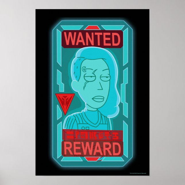 RICK ET MORTY™ | Poster Recherché Space Beth (Devant)