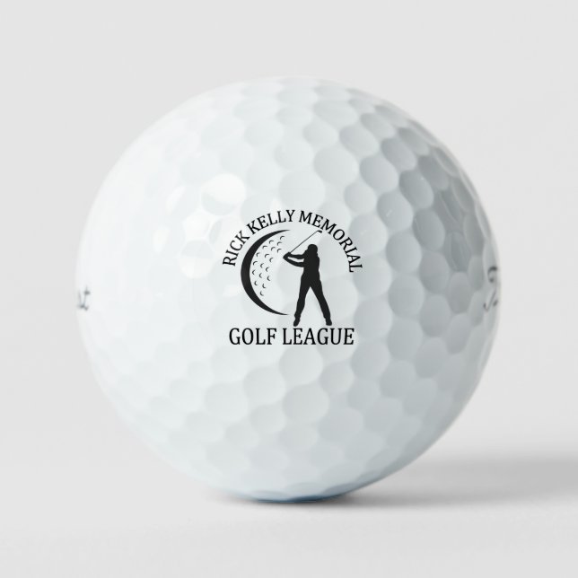 Rick Kelly Golf League Titelist Pro V1 Golf Ball (Front)