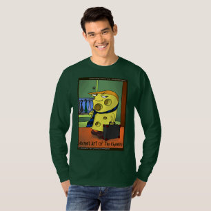 Rick London Ancient Art Of Tie Cheese Comic T-Shirt