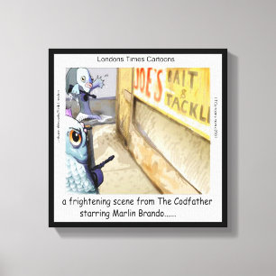 Rick London Fish Mafia Canvas Print