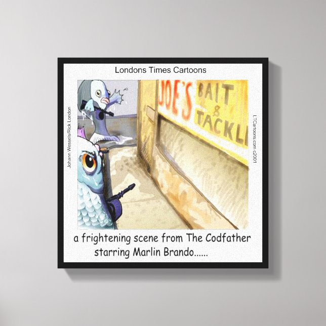Rick London Fish Mafia Canvas Print (Front)