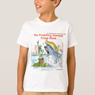 Rick London Funny Trump Shark T-Shirt
