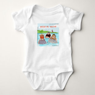 Rick London Good Ol' Buoys Funny Comic Baby Bodysuit