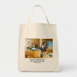 Rick London Muskrat Divorce Attorney Comic  Tote Bag