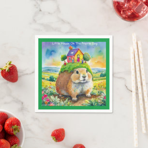 Rick London Prairie Dog Life Comic Napkin