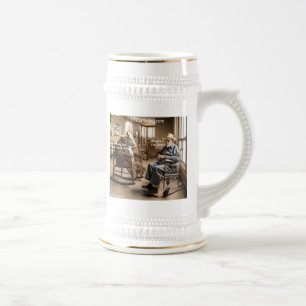 Rick London Retired Far Side Cow Likes To Brag Beer Stein