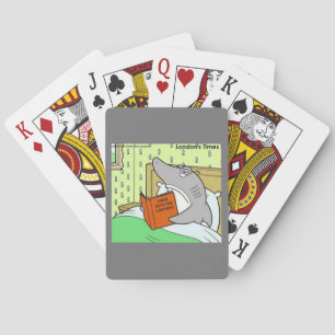 Rick London Shark Lawyer Funny Playing Cards