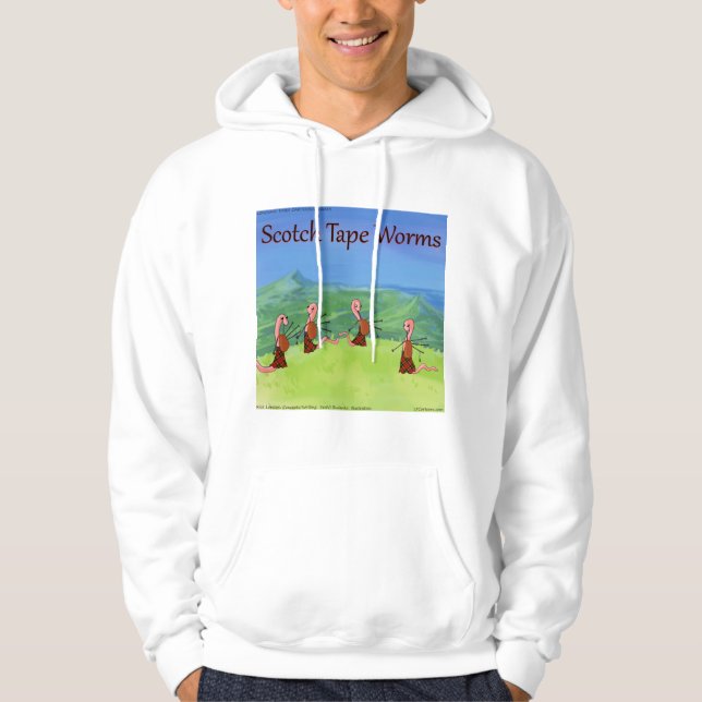 Rick London Worms From Scotland Funny Hoodie (Front)