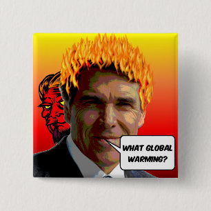 Rick Perry 2 Inch Square Button