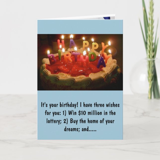 Rick Perry Birthday Card (Front)