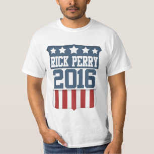 Rick Perry President in 2016 Shield T-Shirt