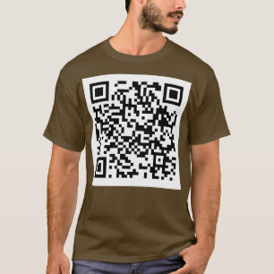 Rick Roll QR Code Hat T-Shirt