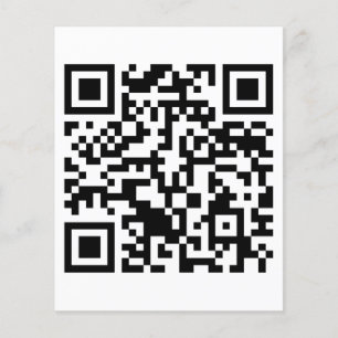 Rick Roll QR Code Rickrolled Flyer