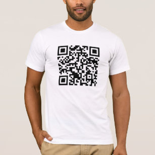 Qr Code T Shirts Shirt Designs Zazzle CA