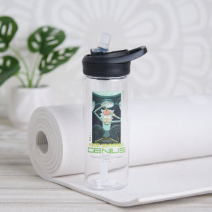 Rick Sanchez Genius Quote Graphic Water Bottle