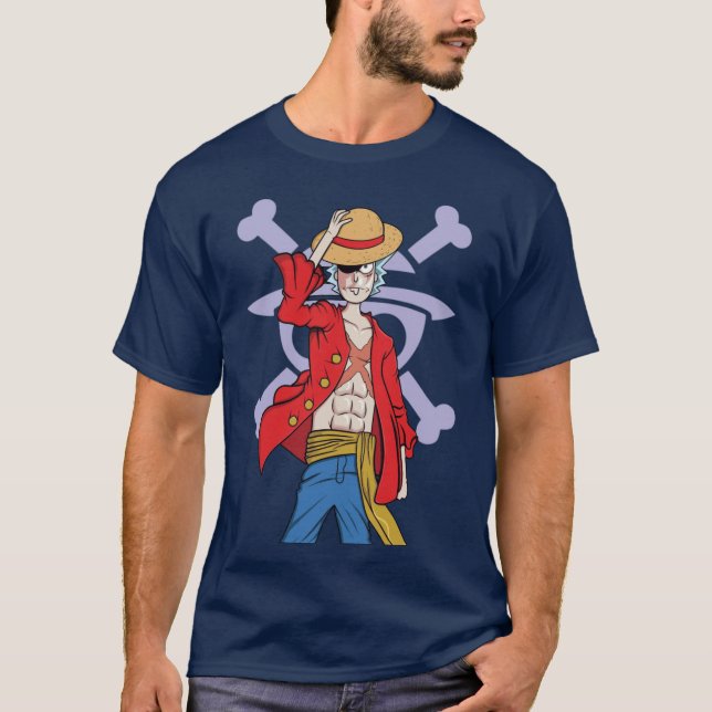 Rick Sanchez The Pirate King Mashup T-Shirt (Front)