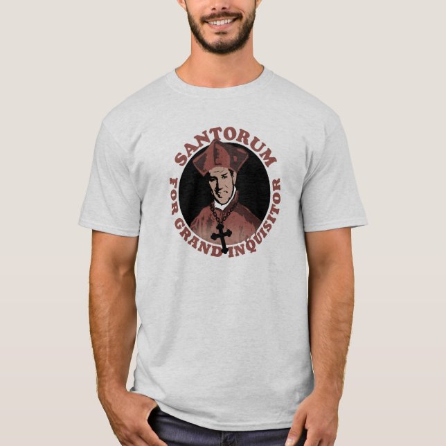 Rick Santorum for Grand Inquisitor T-Shirt (Front)