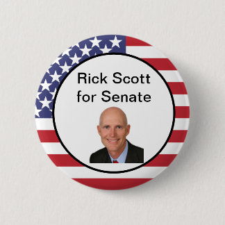 Rick Scott for Senate Button