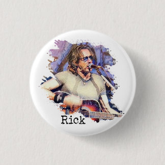 Rick Springfield in Concert 1 Inch Round Button