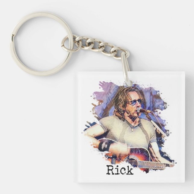 Rick Springfield in Concert Keychain (Front)